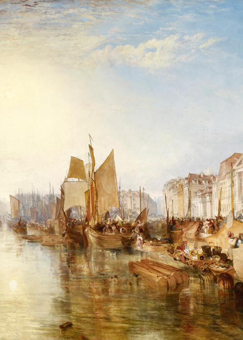 Joseph Mallord William Turner, Harbor of Dieppe: Changement de Domicile, 1826