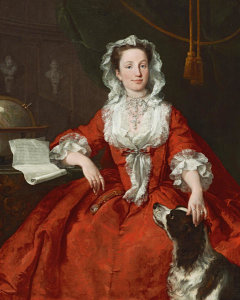 William Hogarth - Miss Mary Edwards, 1742