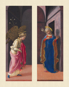 Fra Filippo Lippi - The Annunciation (diptych), ca. 1440