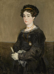 Francisco de Goya y Lucientes - Portrait of a Lady (María Martínez de Puga?), 1824