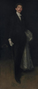 James McNeill Whistler - Arrangement in Black and Gold: Comte Robert de Montesquiou-Fezensac, 1891–92