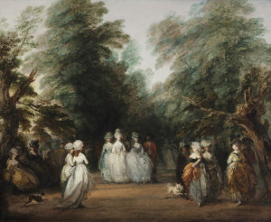 Thomas Gainsborough - The Mall in St. James's Park, 1783
