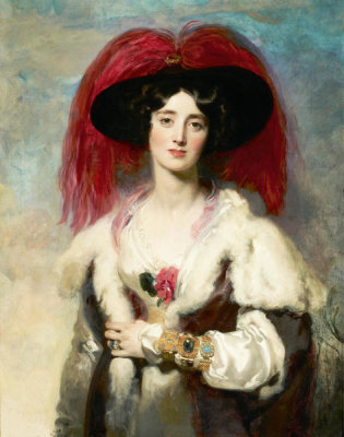 Sir Thomas Lawrence - Julia, Lady Peel, 1827