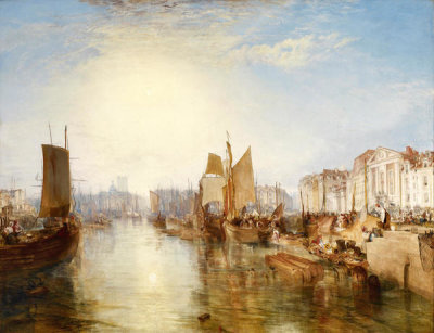 Joseph Mallord William Turner - Harbor of Dieppe: Changement de Domicile, 1826