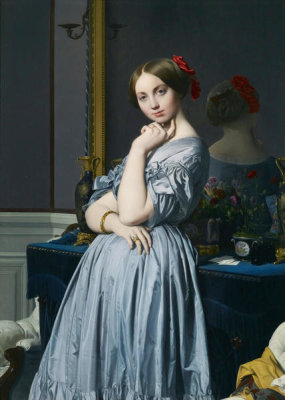 Jean-Auguste-Dominique Ingres - Comtesse d'Haussonville, 1845