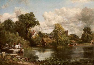 John Constable - The White Horse, 1819