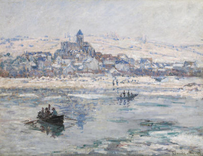 Claude-Oscar Monet - Vétheuil in Winter, 1878−79