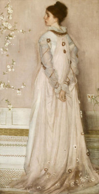 James McNeill Whistler - Symphony in Flesh Color and Pink: Portrait of Mrs. Frances Leyland, 1871-74