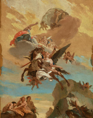 Giambattista Tiepolo - Perseus and Andromeda, ca. 1730–31
