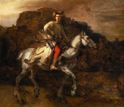 Rembrandt van Rijn - The Polish Rider, ca. 1655