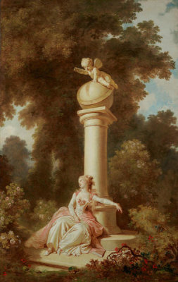 Jean-Honoré Fragonard - The Progress of Love: Reverie, ca. 1790–91