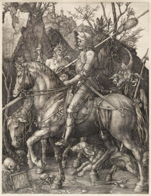 Albrecht Dürer - Knight, Death, and the Devil, 1513
