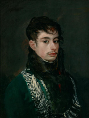 Francisco de Goya y Lucientes - An Officer (Conde de Teba?), ca. 1804 (?)