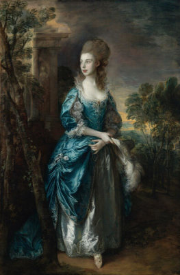 Thomas Gainsborough - The Hon. Frances Duncombe, ca. 1777