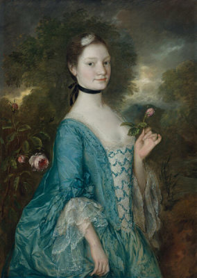Thomas Gainsborough - Sarah Hodges, Later Lady Innes, ca. 1757
