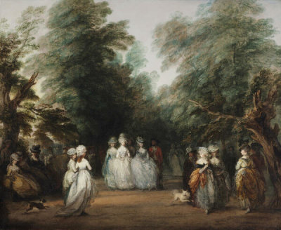 Thomas Gainsborough - The Mall in St. James's Park, 1783